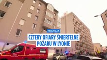 Śmiertelny pożar w Lyonie: cztery osoby zginęły w piwnicy budynku