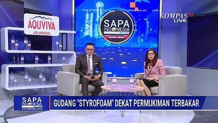 Diduga Korsleting, Gudang Styrofom di Tangsel Kebakaran | SAPA MALAM