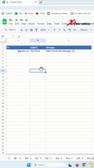 How to send email from Google Sheets - Excel Tips and Tricks