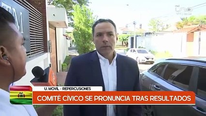 COMITE CÍVICO SE PRONUNCIA TRAS LOS RESULTADO DEL BALOTAJE