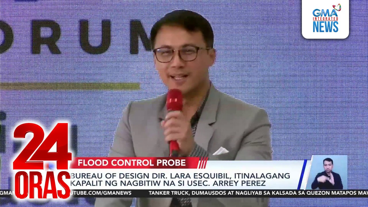 Bureau of Design Dir. Lara Esquibil, itinalagang kapalit ng nagbitiw na si Usec. Arrey Perez | 24 Oras