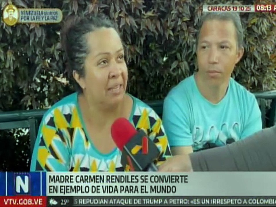 Caracas | Venezolanos destacan las bendiciones que agradecen a los Santos venezolanos