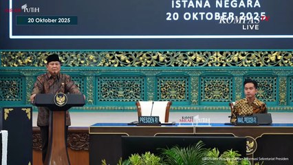 [FULL] Prabowo Blak-blakan di Satu Tahun Bersama Gibran, Bahas MBG hingga Sekolah Rakyat