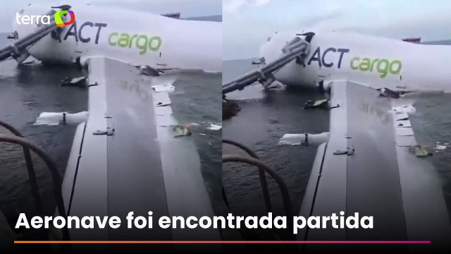 Avião cargueiro da Emirates cai no mar durante pouso em Hong Kong e deixa dois mortos