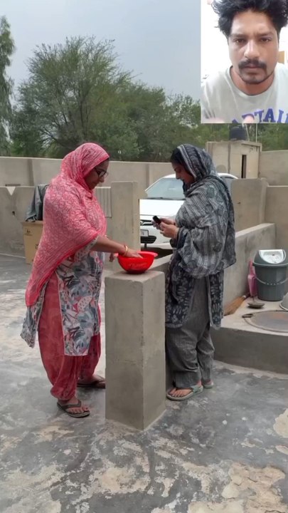 How to dry pindi duri and put it in the sun funny video