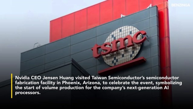 Nvidia And Taiwan Semiconductor Make First US-Built AI Chip In Historic Milestone