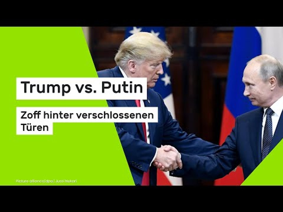 Trump vs. Putin: Zoff hinter verschlossenen Türen - Bericht enthüllt Eklat bei Alaska-Treffen