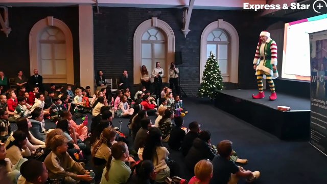 TV star and author David Walliams meets hundreds of Wolverhampton pupils during his visit to Grand Station, Wolverhampton. The Express & Star catch up with him for a chat.