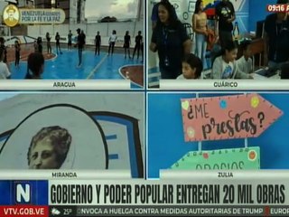 Aragua | En la Comuna Pueblo Noble inauguran nuevos proyectos deportivos