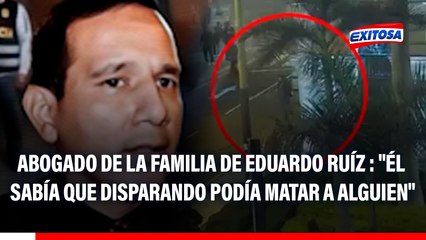 Abogado de la familia de Eduardo Ruíz sobre suboficial Magallanes: "Él sabía que disparando podía matar a alguien y aún así lo hace"