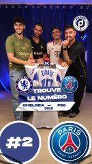 TROUVE LE NUMÉRO ÉDITION 2015 #football #psg #chelsea #ldc