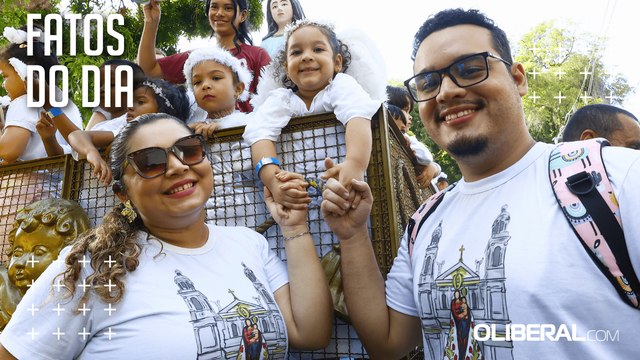 Romaria das Crianças leva pequenos devotos às ruas de Belém neste domingo (19)