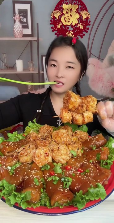 ASMR SPICY FOOD EATING CHALLENGE | EXTREME CRUNCHY