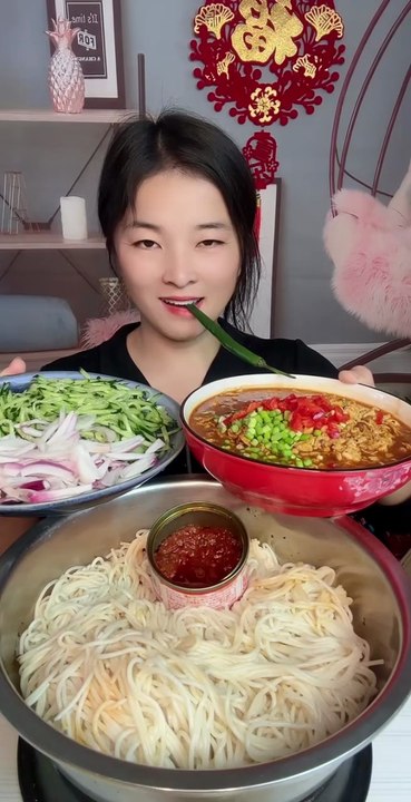 ASMR SPICY FOOD EATING CHALLENGE | EXTREME CRUNCHY