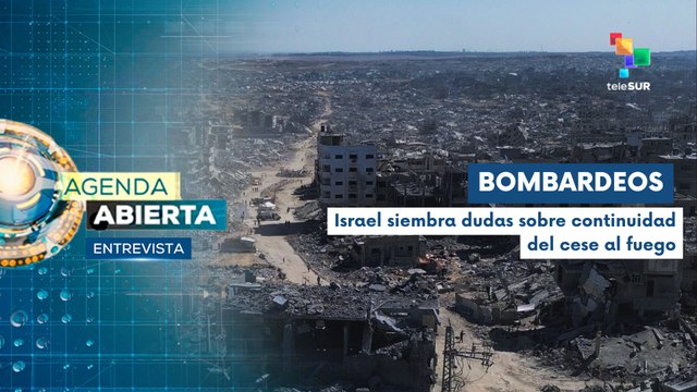 Entrevista | Israel lanzó varios ataques aéreos en la Franja de Gaza