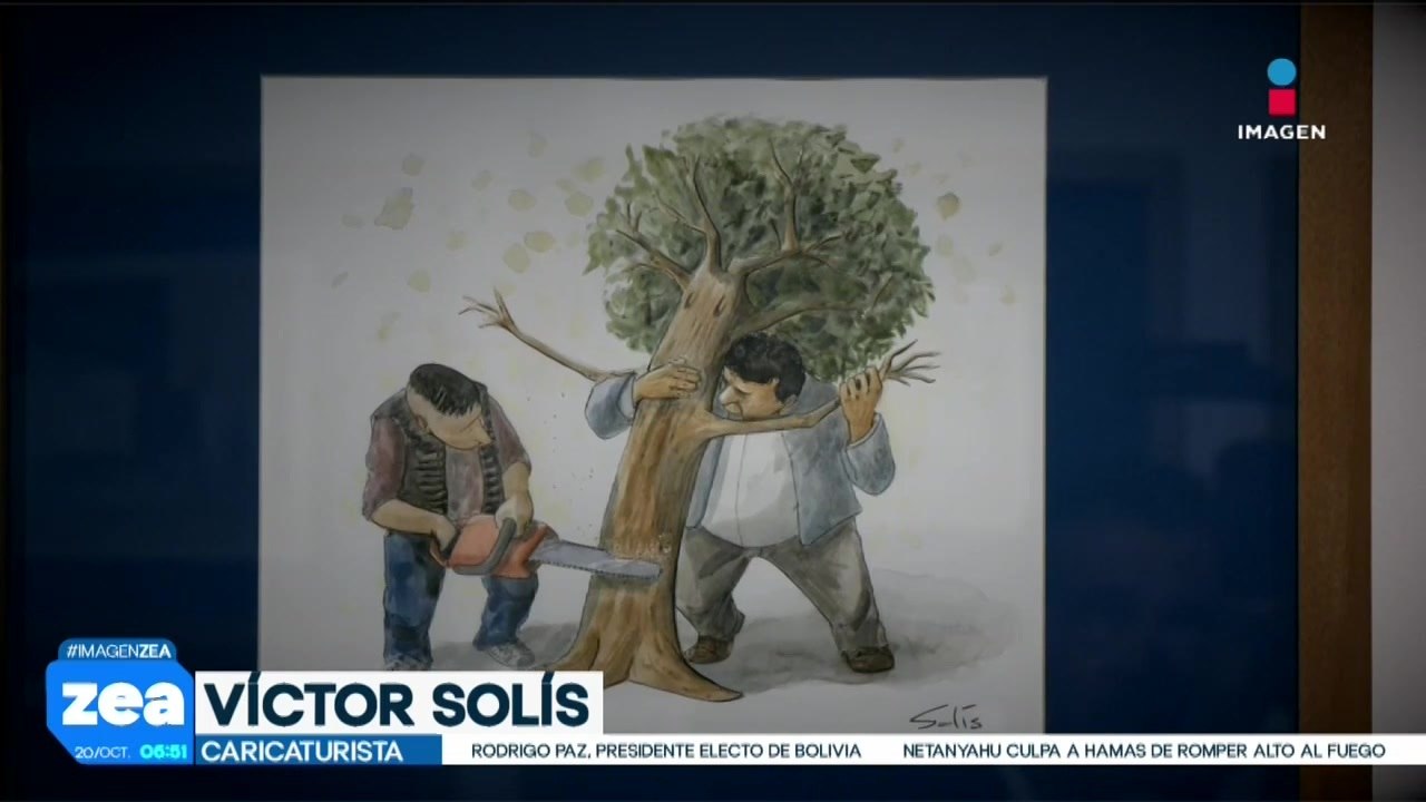 Víctor Solís presenta la exposiEl artista Vícto...