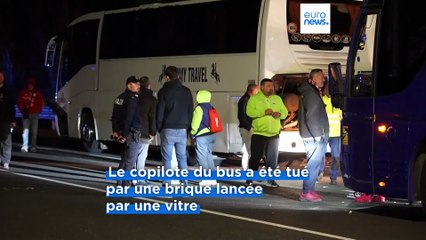 Italie : un chauffeur d’un bus de supporters de basket tué par des jets de pierres