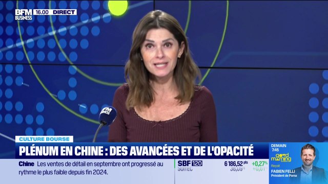 Culture Bourse : Plénum en Chine, des avancées et un peu d'opacité, par Julie Cohen-Heurton - 20/10
