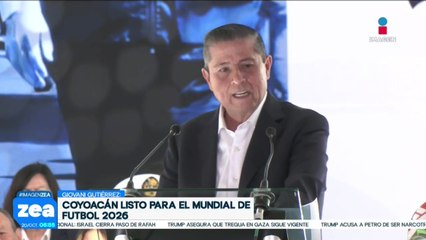 Giovani Gutiérrez declara formalmente lista la demarcación para el Mundial de Futbol