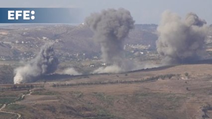 El Ejército israelí dice haber atacado "infraestructuras" de Hizbulá en el sur del Líbano