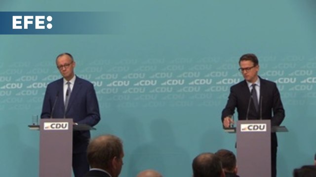 Merz anuncia una ofensiva política contra AfD con vista a las elecciones regionales de 2026