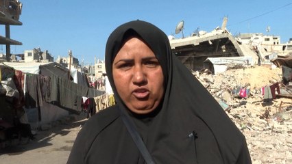 Los gazatíes ante los nuevos bombardeos: "Nos han humillado mientras buscábamos agua y refugio"