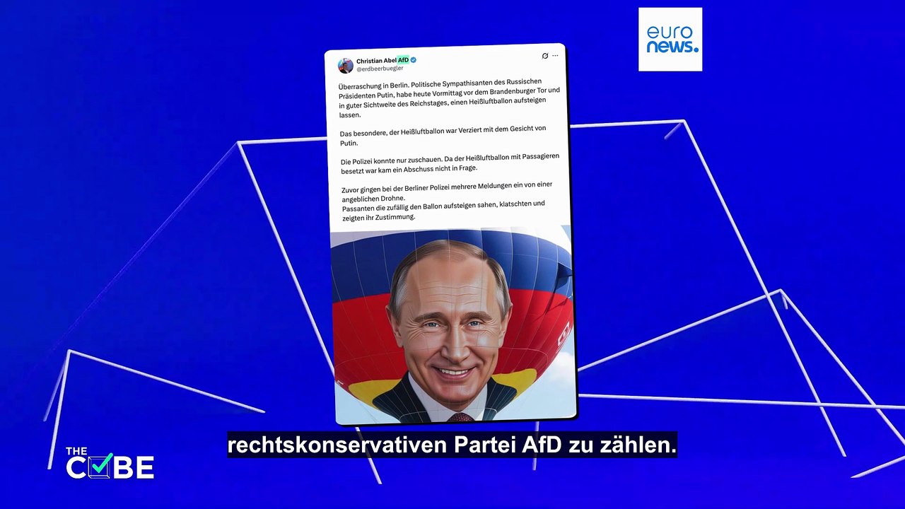 Putin-Heißluftballon in Berlin?