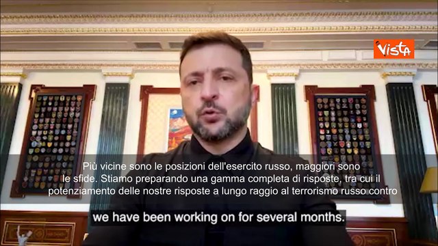 Guerra Ucraina, Zelensky: Potenzieremo dotazioni armi a lungo raggio