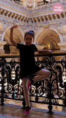 Réalisation du rêve de Safya avec Make-A-Wish à l'Opéra