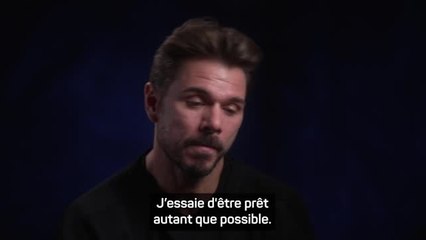 Bâle - Wawrinka : "J'aime jouer et discuter avec la jeune génération"