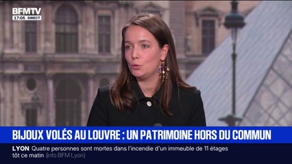Louvre: "On pourra peut-être retrouver la trace de ces pierres", estime Margaux Serrano, commissaire-priseur