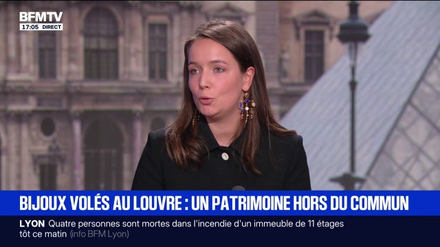 Louvre: On pourra peut-être retrouver la trace de ces pierres , estime Margaux Serrano, commissaire-priseur