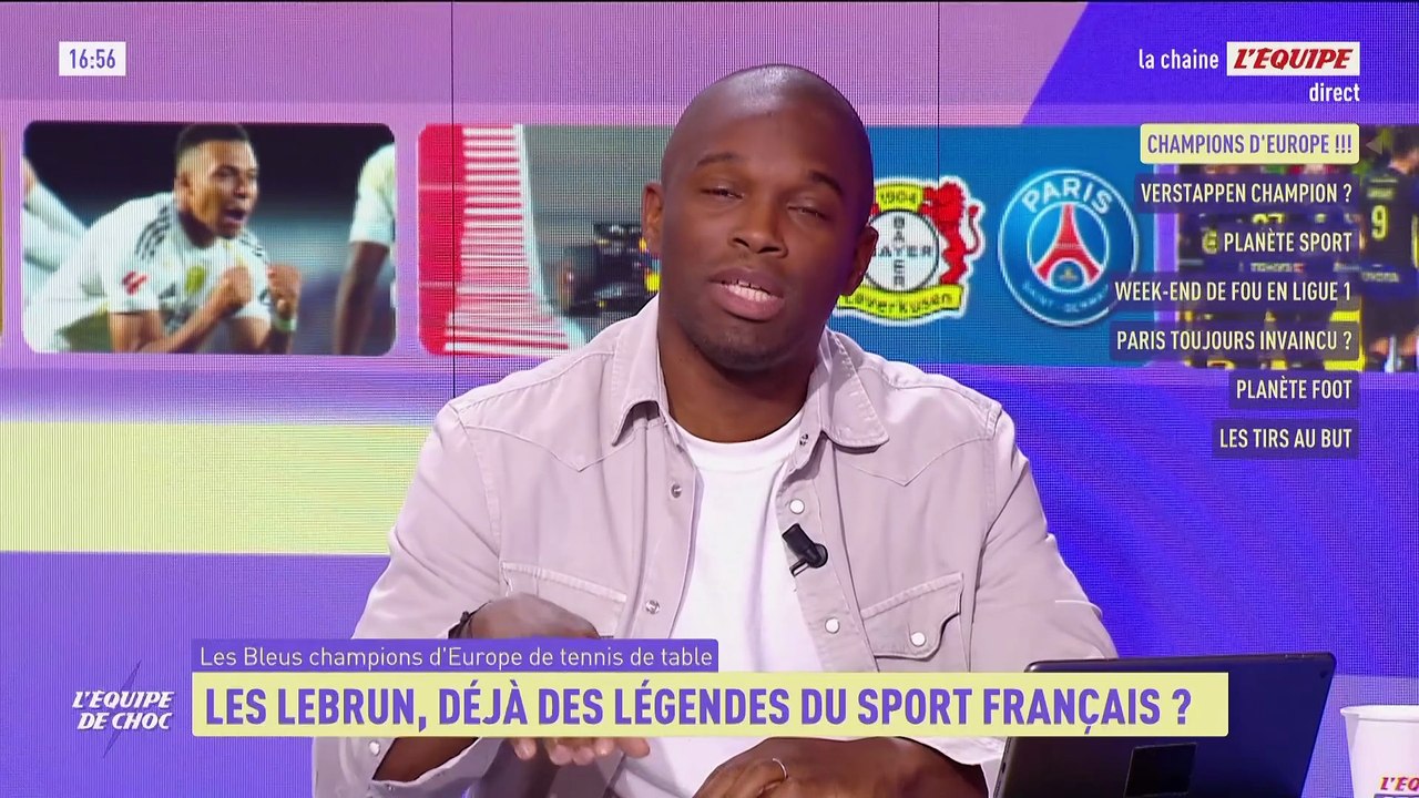 Un million de téléspectateurs devant le sacre européen de l'équipe de France de tennis de table sur la chaîne L'Équipe - Tennis de table - Euro par équipes