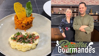 Recettes Gourmandes avec Younes Bouche du restaurant "Délices Veggies" à Metz