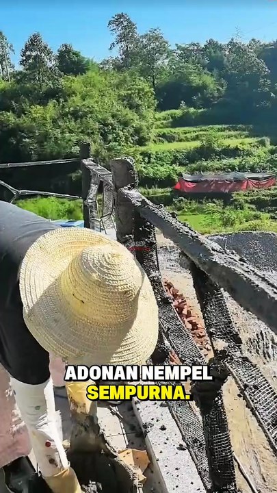 Rahasia Bikin Tiang Beton Manual yang Super Kuat! 💪 (Anti Keropos dan Retak)