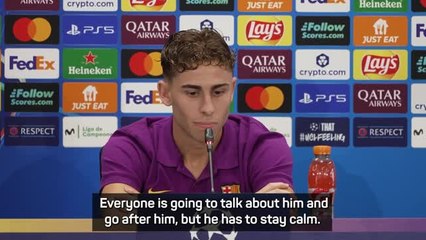 Lopez urges 'best in the world' Yamal to stay calm