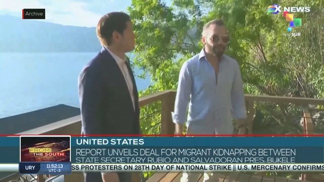 United States, report unveils deal for migrant kidnapping between State Secretary Rubio and Salvadoran pres. Bukele