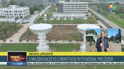 China denounces U.S. cyberattacks on its National Time Center