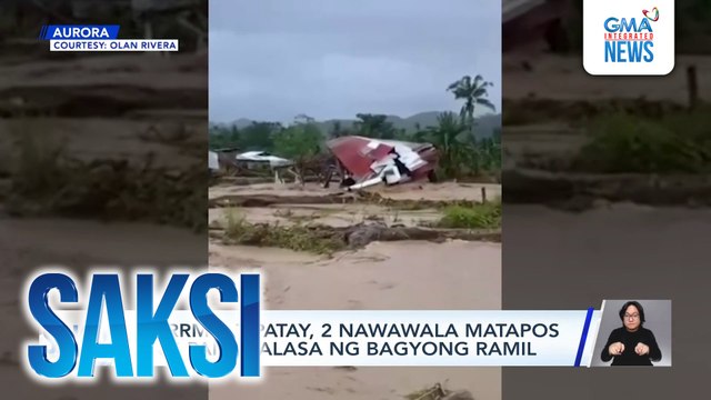 NDRRMC - 7 patay, 2 nawawala matapos ang pananalasa ng Bagyong Ramil | Saksi