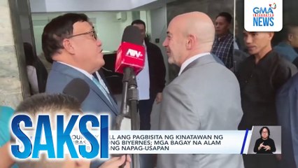ICI - Courtesy call ang pagbisita ng kinatawan ng US Embassy noong Biyernes; mga bagay na alam na ng publiko ang napag-usapan | Saksi