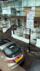 Flooding in Brighton, East Sussex