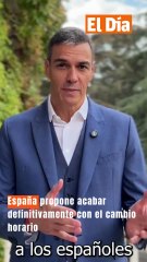 España propone acabar definitivamente con el cambio horario