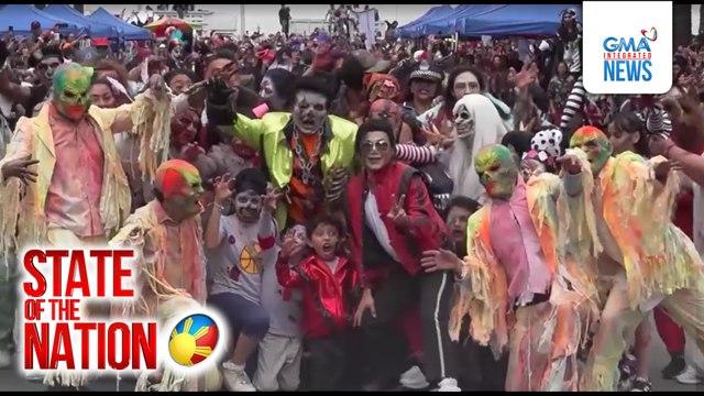 Zombie walk sa Mexico City at Santiago, Chile | SONA