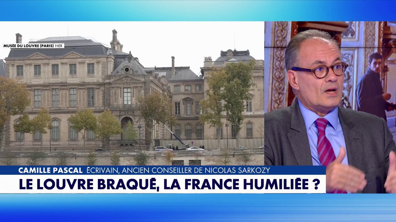 Camille Pascal : «Nous vivons pour la deuxième fois le vol des bijoux de la Couronne.»