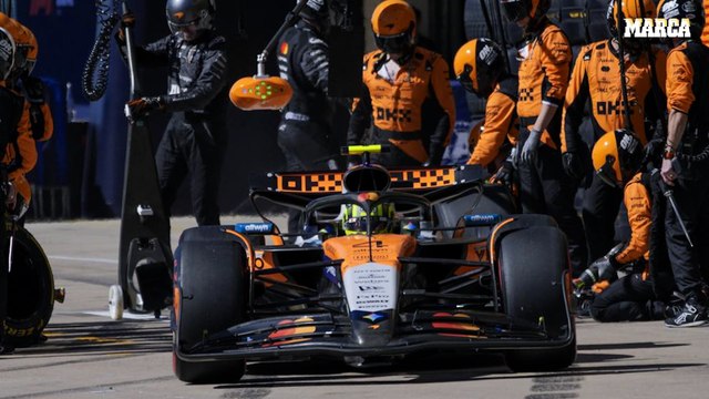 La guerra psicológica estalla; Red Bull multado por quitar la pegatina de Norris en parrilla