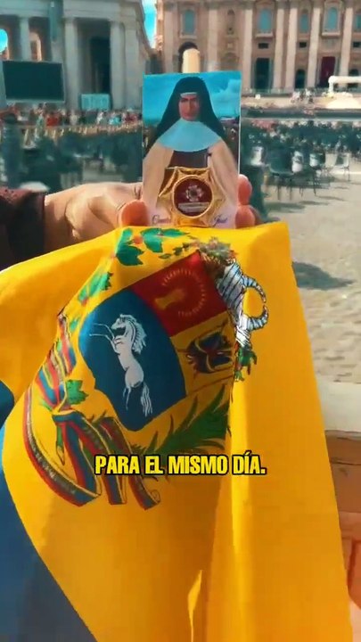 Venezuela tiene dos santos.
