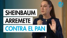 Sheinbaum critica al PAN por relanzarse durante la emergencia