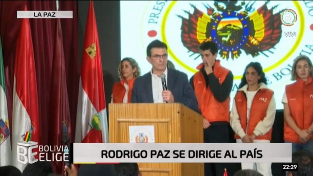 Rodrigo Paz gana el balotaje y termina con 20 años de gobiernos de izquierda en Bolivia