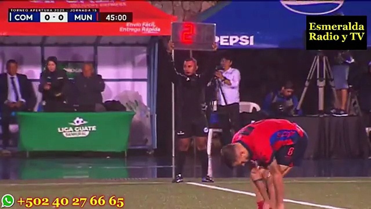 Comunicaciones vs Municipal Jornada 15 Torneo Clausura 2025