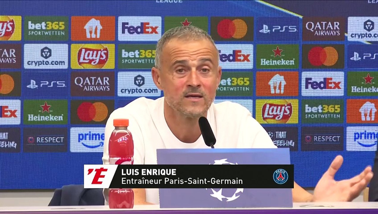 Luis Enrique : « C'est Ousmane Dembélé, ce n'est pas le Ballon d'Or » - Foot - Ligue des champions - PSG
